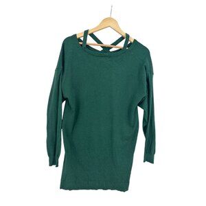 Umgee Sweater Top Shirt Womens Size S Straps Tunic Cozycore‎ Fall Festival